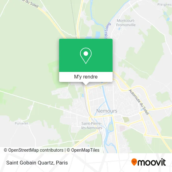 Saint Gobain Quartz plan