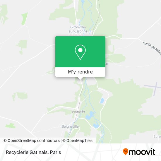 Recyclerie Gatinais plan