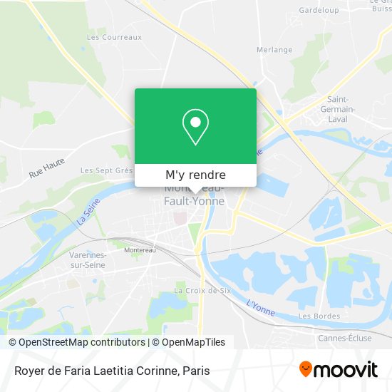 Royer de Faria Laetitia Corinne plan