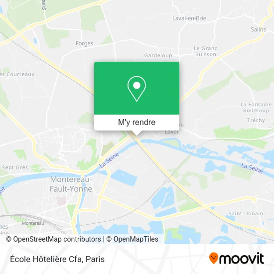 École Hôtelière Cfa plan