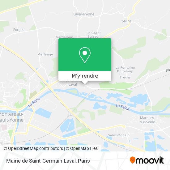 Mairie de Saint-Germain-Laval plan