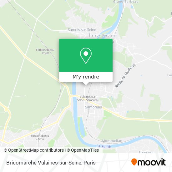 Bricomarché Vulaines-sur-Seine plan