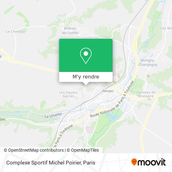 Complexe Sportif Michel Poirier plan