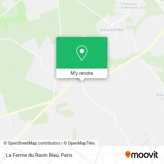 La Ferme du Ravin Bleu plan