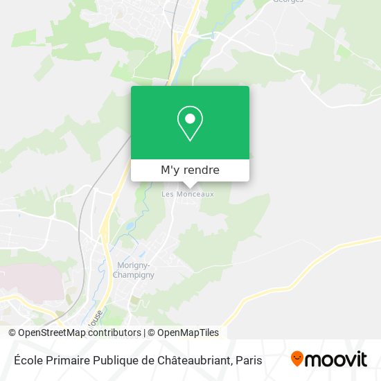 École Primaire Publique de Châteaubriant plan