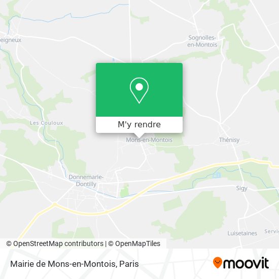 Mairie de Mons-en-Montois plan