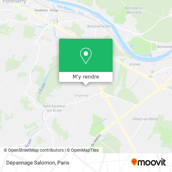 Dépannage Salomon plan