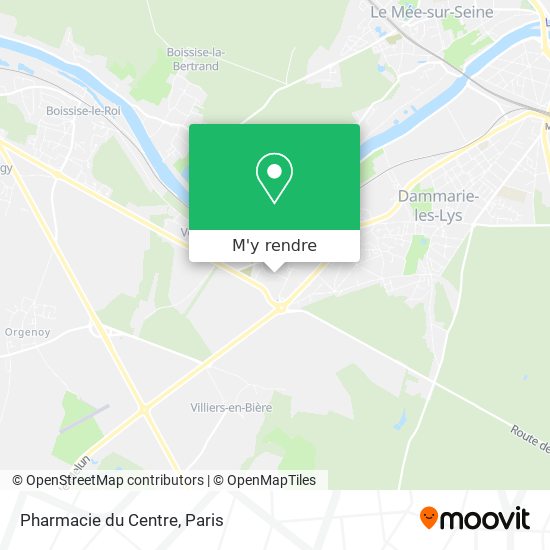 Pharmacie du Centre plan