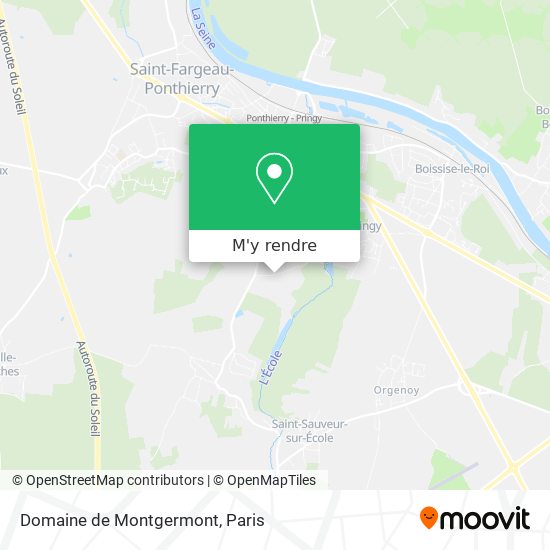 Domaine de Montgermont plan