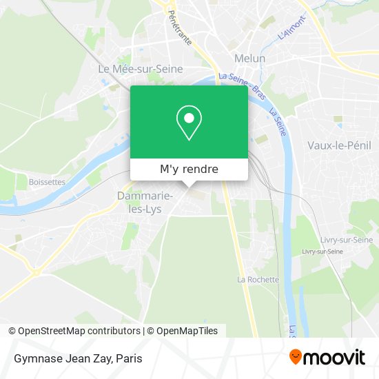 Gymnase Jean Zay plan