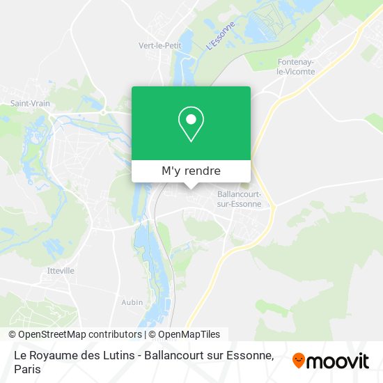 Le Royaume des Lutins - Ballancourt sur Essonne plan