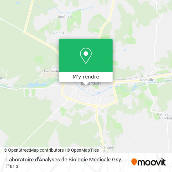 Laboratoire d'Analyses de Biologie Médicale Gsy plan