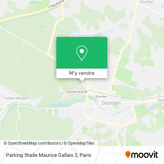 Parking Stade Maurice Gallais 3 plan