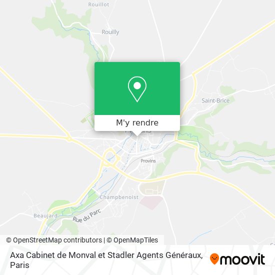 Axa Cabinet de Monval et Stadler Agents Généraux plan