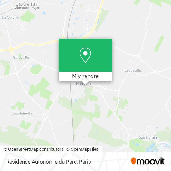 Résidence Autonomie du Parc plan