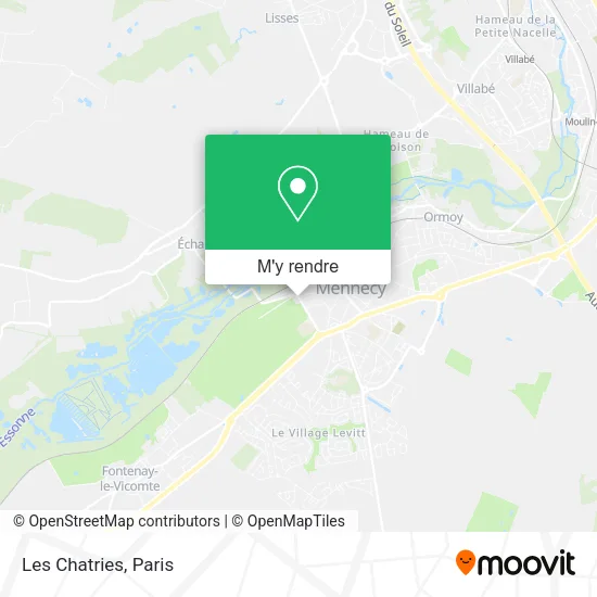 Les Chatries plan