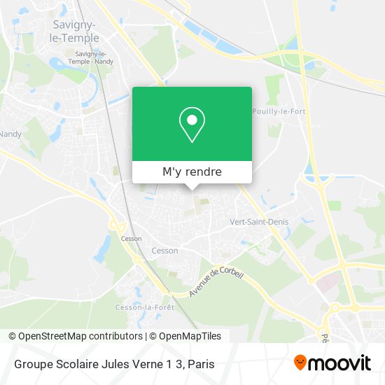 Groupe Scolaire Jules Verne 1 3 plan