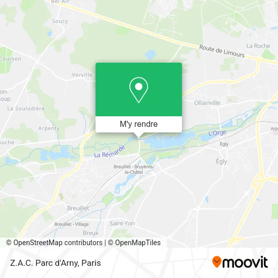 Z.A.C. Parc d'Arny plan