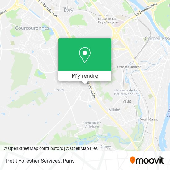 Petit Forestier Services plan