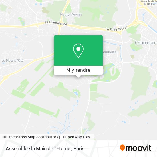 Assemblée la Main de l'Éternel plan