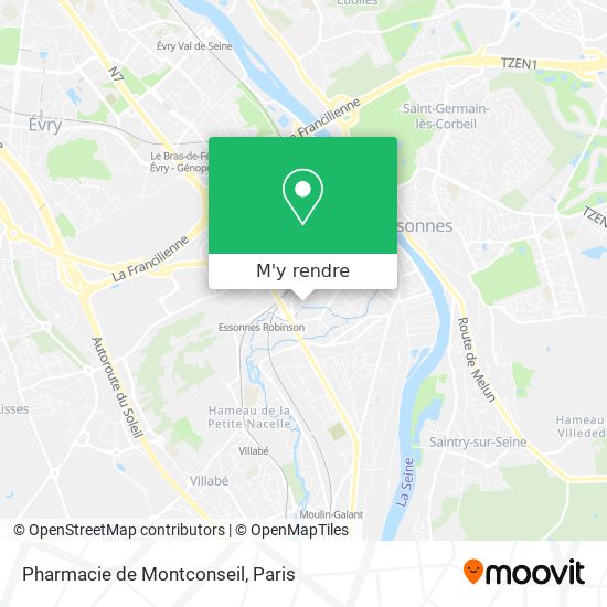 Pharmacie de Montconseil plan