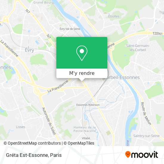 Gréta Est-Essonne plan