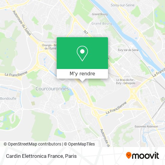 Cardin Elettronica France plan
