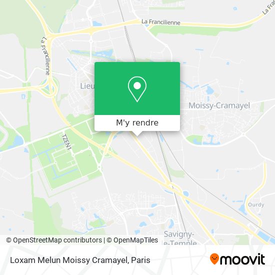 Loxam Melun Moissy Cramayel plan