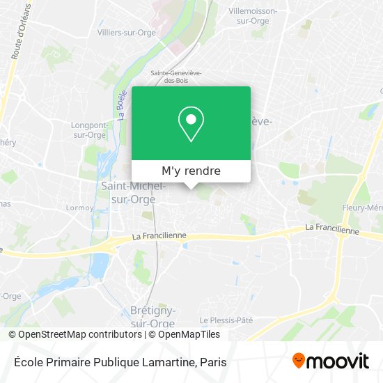 École Primaire Publique Lamartine plan