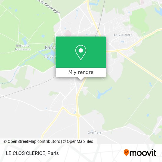 LE CLOS CLERICE plan