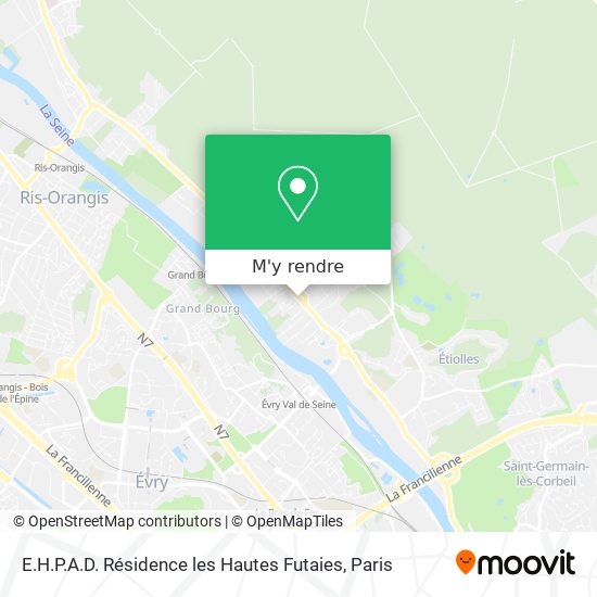 E.H.P.A.D. Résidence les Hautes Futaies plan