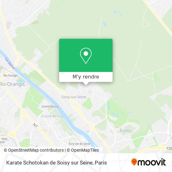 Karate Schotokan de Soisy sur Seine plan