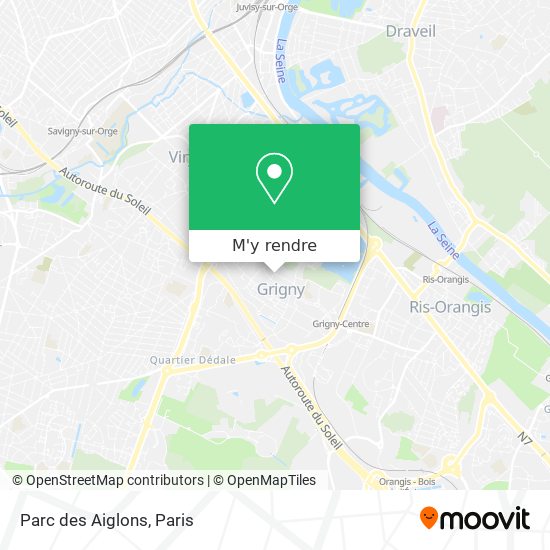 Parc des Aiglons plan