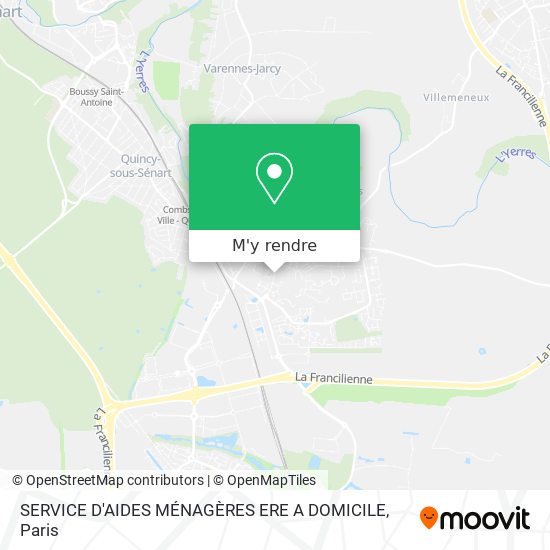 SERVICE D'AIDES MÉNAGÈRES ERE A DOMICILE plan