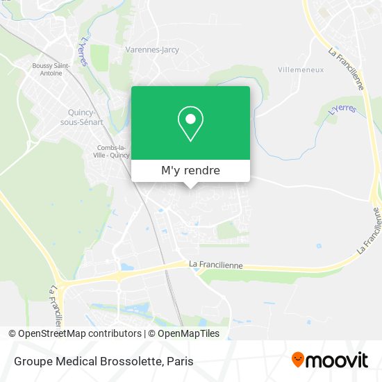 Groupe Medical Brossolette plan