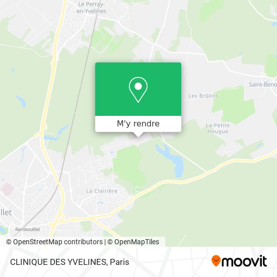 CLINIQUE DES YVELINES plan