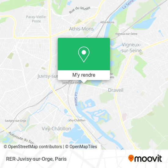 RER-Juvisy-sur-Orge plan