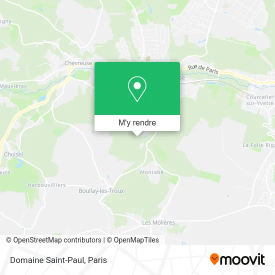 Domaine Saint-Paul plan