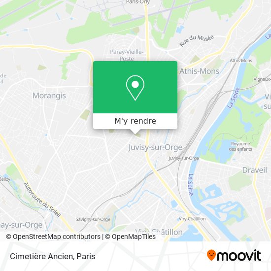 Cimetière Ancien plan