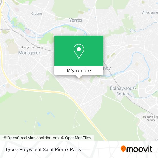 Lycee Polyvalent Saint Pierre plan