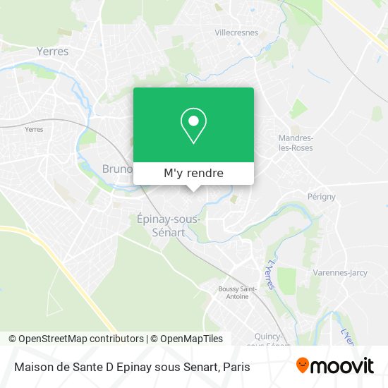 Maison de Sante D Epinay sous Senart plan