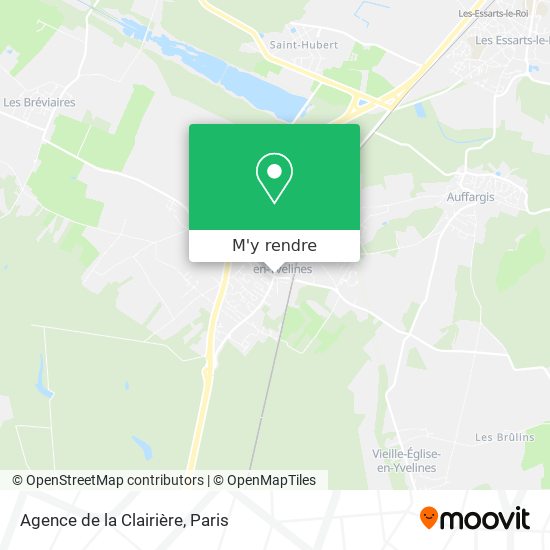 Agence de la Clairière plan