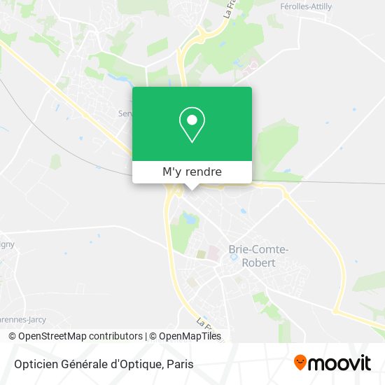 Opticien Générale d'Optique plan