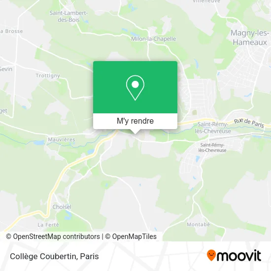 Collège Coubertin plan