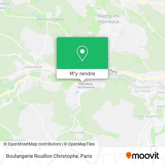 Boulangerie Rouillon Christophe plan