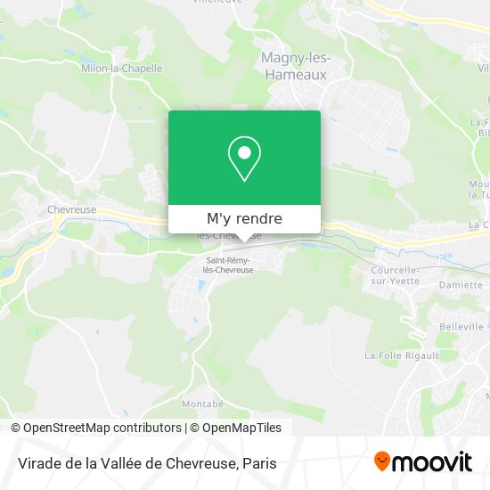 Virade de la Vallée de Chevreuse plan