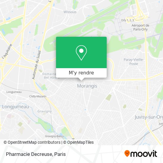 Pharmacie Decreuse plan