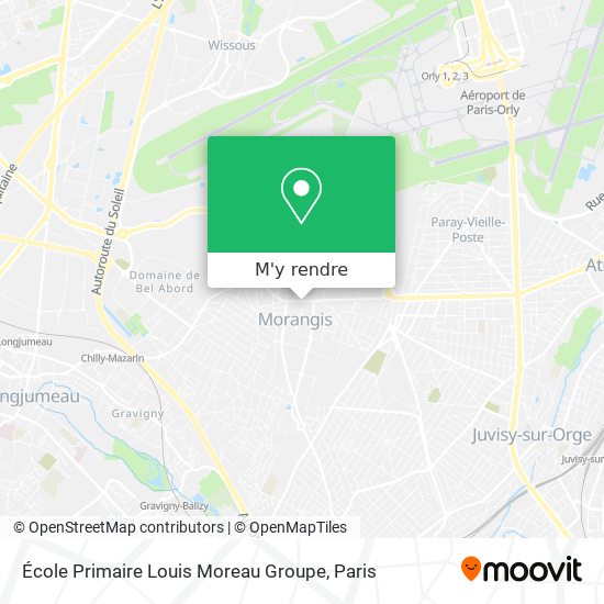 École Primaire Louis Moreau Groupe plan