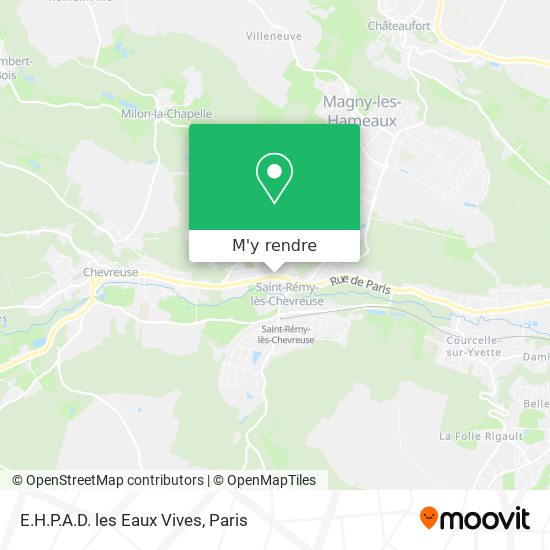 E.H.P.A.D. les Eaux Vives plan