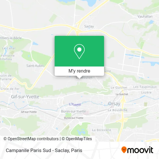 Campanile Paris Sud - Saclay plan